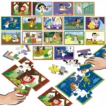 Educa Puzzle 16 x 9 el. Bajki puzle dla dzieci 4