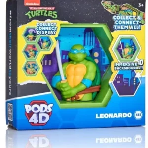 WOW! PODS - 4D Wojownicze żółwie ninja figurka Leonardo