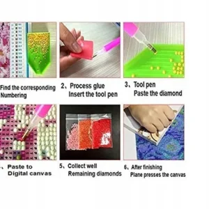 DIY 5D Diament Malarstwo Pełny zestaw, Malarstwo Diamentowe 2
