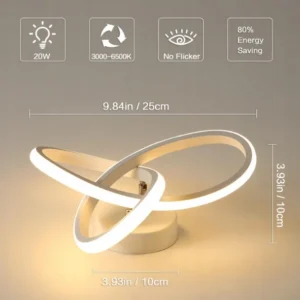 Lampa wisząca GOECO LAMPA SUFITOWA zintegrowane źródło LED 2
