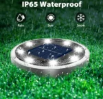 Solar lampy Ogrodowe 13 Sztuk LED Zimne Białe Wodoodporne, do ziemi 3