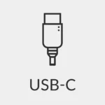 Kabel Szybkiego Ładowania 2xUSB-C PD100/240W Spacetronik 1m Biały Oplot 3