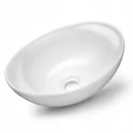 Umywalka Nablatowa owalna VMbathrooms 41 cm biały 3
