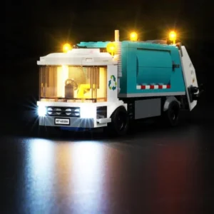 Zestaw oświetlenia LED cooldac do zestawu Lego 60386 City Garbage Truck