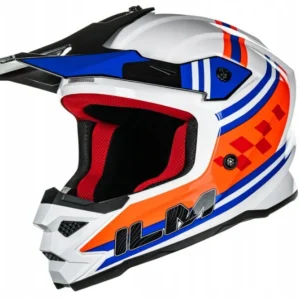 ILM Dziecięcy Młodzieżowy Kask Motocrossowy Model-Z705 49-50cm rozmiar S 2