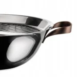 Alessi EDO Wok Stalowy 34cm LEKKO UŻYWANA 6