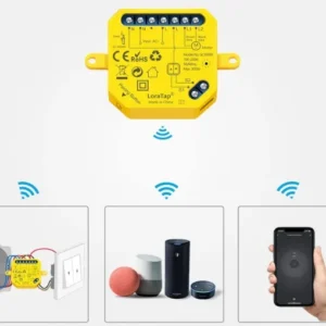 LoraTap 2-pak inteligentnych przełączników podtynkowych WIFI V2N2 2