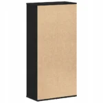 VidaXL Regał biblioteczny, czarny dąb, 50x25x104 cm - obrazek 6