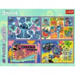 Puzzle Trefl 1000 elementów Niezwykły Stitch 6