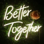 Napis świetlny Better Together Looklight 5W