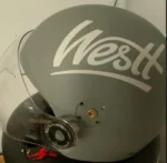 Kask Westt Classic Jet z daszkiem Motocykl Kobiety Mężczyźni 3
