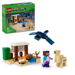 LEGO Minecraft 21251 Steve i wyprawa na pustynię