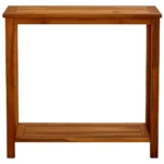 VidaXL Stół drewno prostokątny 80 x 35 x 75 cm 7