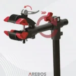 Stojak na rower, do serwisowania rowera Arebos czerwony 6