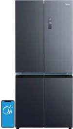 Lodówka MIDEA MDRM706BIE70 SLOT IN Side by Side 191cm Szara, NA CZĘŚCI!