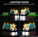 Zestaw oświetlenia LED cooldac do zestawu Lego 60386 City Garbage Truck 3