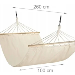 Duży Bawełniany Hamak XXL Relaxdays