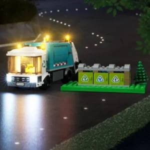 Zestaw oświetlenia LED cooldac do zestawu Lego 60386 City Garbage Truck 2