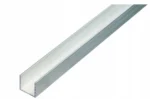 Alberts 470357 Profil U | aluminium, naturalne | 1000x25x25mm