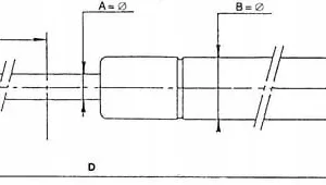 Sprężyna gazowa L485mm 500N Stabilus CA083763 Stab 2