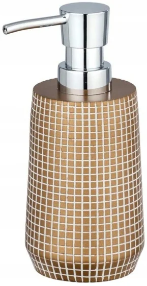 Ręczne dozownik do mydła stojący Wenko 300 ml żółty