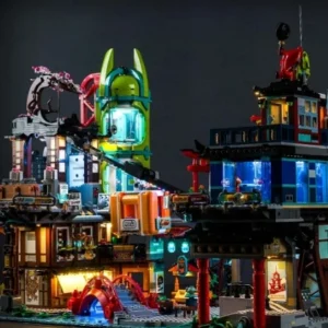 Zestaw oświetlenia LED do Lego 71799 Ninjago City Markets 2