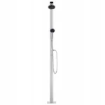 vidaXL Prysznic ogrodowy, 215 cm, aluminium, na basen/prywatną plażę 4