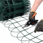 Siatka ogrodowa ogrodzenie 0,4x25m drut pvc zielony Amagabeli Promocja 3