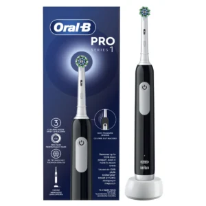 Szczoteczka Elektryczna do Zębów Oral-B Pro Series 1 Czarna Obrotowa 2