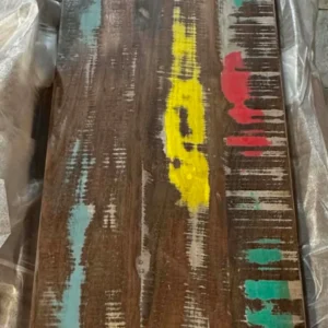 VidaXL Blat drewno brązowy 100 x 40 x 3,8 cm 2