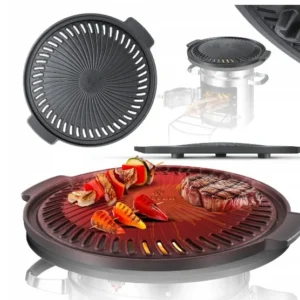 KESSER żeliwna patelnia grillowa