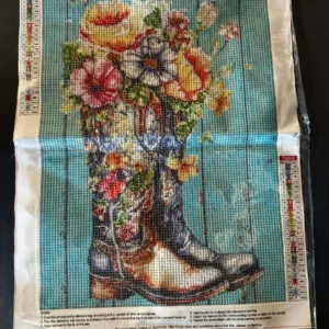 Haft Diamentowy 5D Malowanie Diamentami 30x40cm BUTY