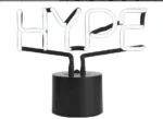 Lampka biurkowa Neon Hype marki Amped & Co w kolorze białym