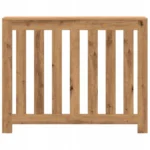 Osłona na kaloryfer VidaXL brązowa płyta MDF 20x82 cm 3