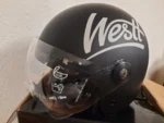 Retro klasyczny kask motocyklowy rozmiar M 57-58cm 8