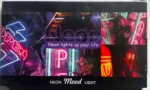 Neon "All You Need is Love" ciepły biały neon ślubny, LED, dekoracja ślubna 6