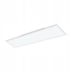 Plafon prostokątny Eglo 30 x 120 cm biały
