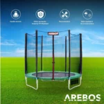 Osłona na sprężyny Niemiecka firma Arebos 396-396 cm 7