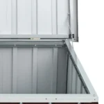 Skrzynia ogrodowa metal 380 l brązowa 7