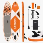 Deska Sup Board DE Arebos Podwójna warstwa 300cm Kompletny zestaw do 135kg