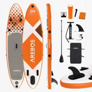 Deska Sup Board DE Arebos Podwójna warstwa 300cm Kompletny zestaw do 135kg