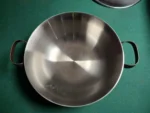 Alessi EDO Wok Stalowy 34cm LEKKO UŻYWANA 8