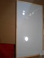 VidaXL Tablica magnetyczna z ramą z litego drewna sosnowego 100x55 cm 6