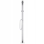 vidaXL Prysznic ogrodowy, 215 cm, aluminium, na basen/prywatną plażę 6