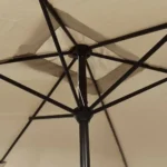 Parasol VidaXL beżowy 300 x 252 cm 12