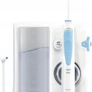 Irygator Oral-B OxyJet MD20 z mikrobąbelkami biały 136 ml