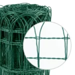 Siatka ogrodowa ogrodzenie 0,4x25m drut pvc zielony Amagabeli Promocja 5