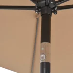 Parasol VidaXL beżowy 300 x 252 cm 6