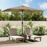 Parasol VidaXL beżowy 300 x 252 cm 9