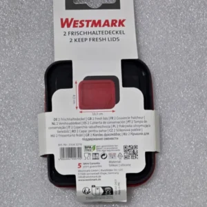 2 Pokrywki Keep-fresh, 10,5 x 8,5 cm WESTMARK do pojemników 2